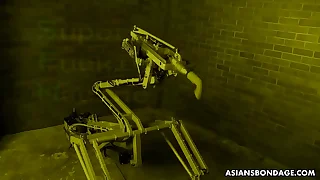 Asian Shiori Natsumi screams and cums with a fucking machine&period;